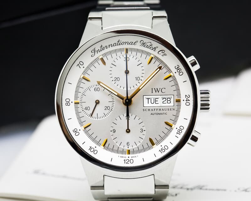 IWC GST Chronograph Silver Dial SS / SS