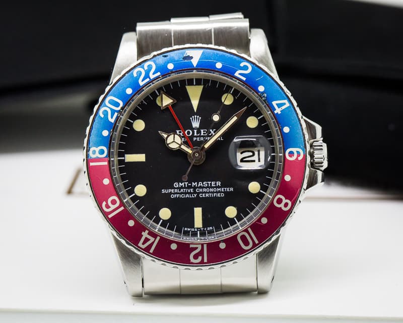 Rolex GMT Master 1675 Blue / Red "Pepsi Bezel" CLEAN