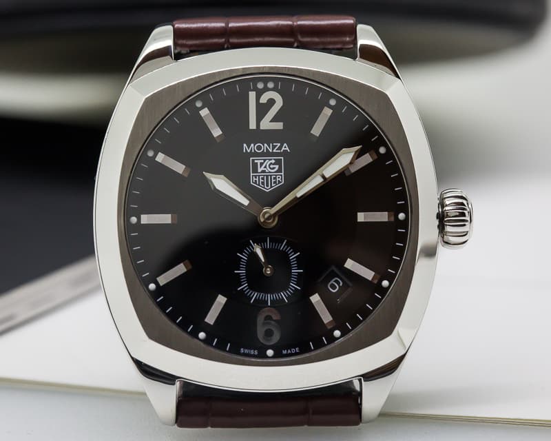 TAG Heuer Monza Automatic SS Black Dial