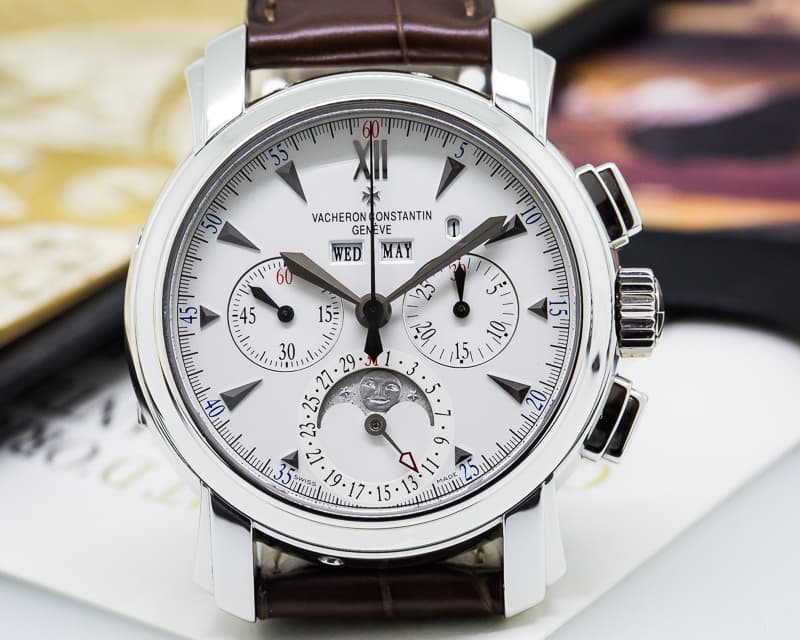 Vacheron Constantin Malte Perpetual Calendar Chronograph Platinum