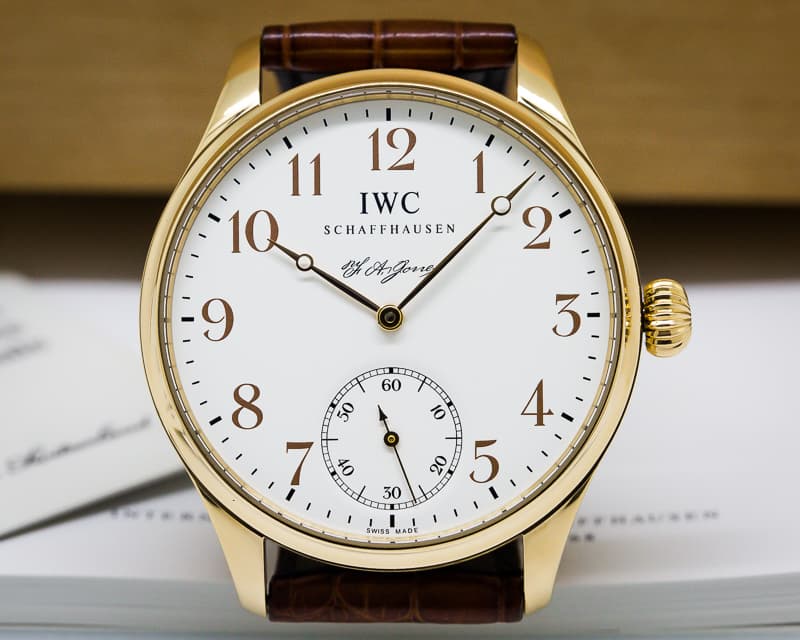 IWC Portuguese FA Jones Limited Edition 18K Rose Gold
