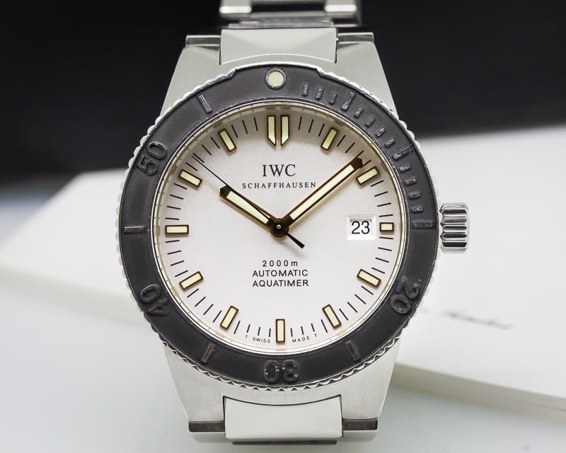 IWC Aquatimer GST 2000 Silver Dial SS