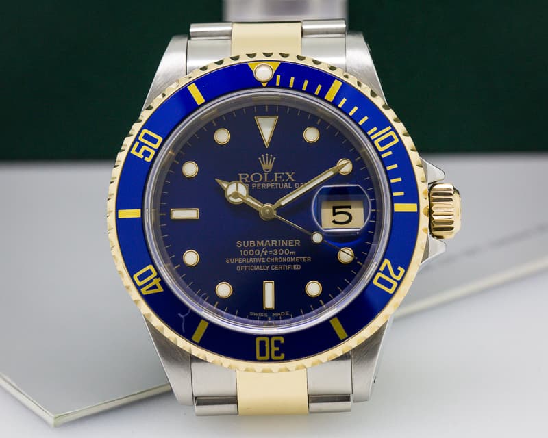 Rolex Submariner Blue Dial SS / 18K