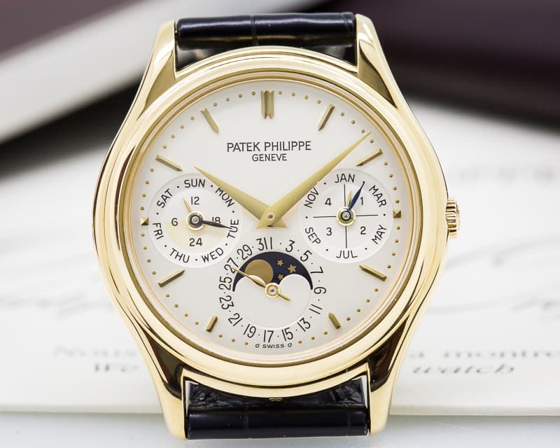 Patek Philippe Perpetual Calendar 18K Yellow Gold COMPLETE