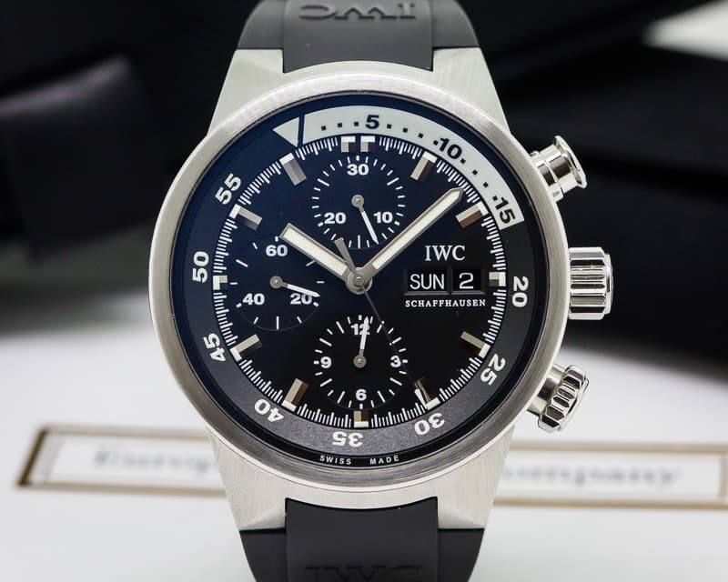IWC Aquatimer Chrono Steel Rubber
