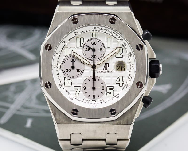 Audemars Piguet Royal Oak Offshore Silver Dial Titanium / Titanium