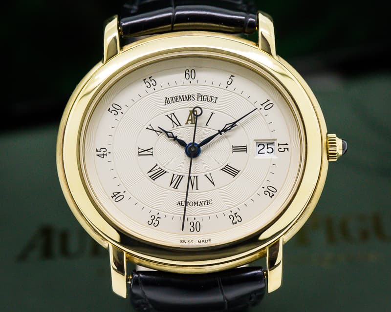 Audemars Piguet Millenary 18K Yellow Gold Silver Dial