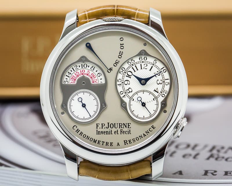 F. P. Journe Chronometre Resonance
Platinum / Silver Dial 40MM