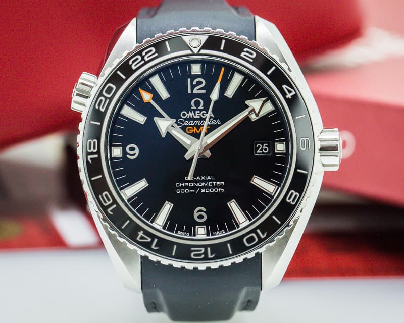 Omega Seamaster Planet Ocean GMT SS / Rubber 42MM