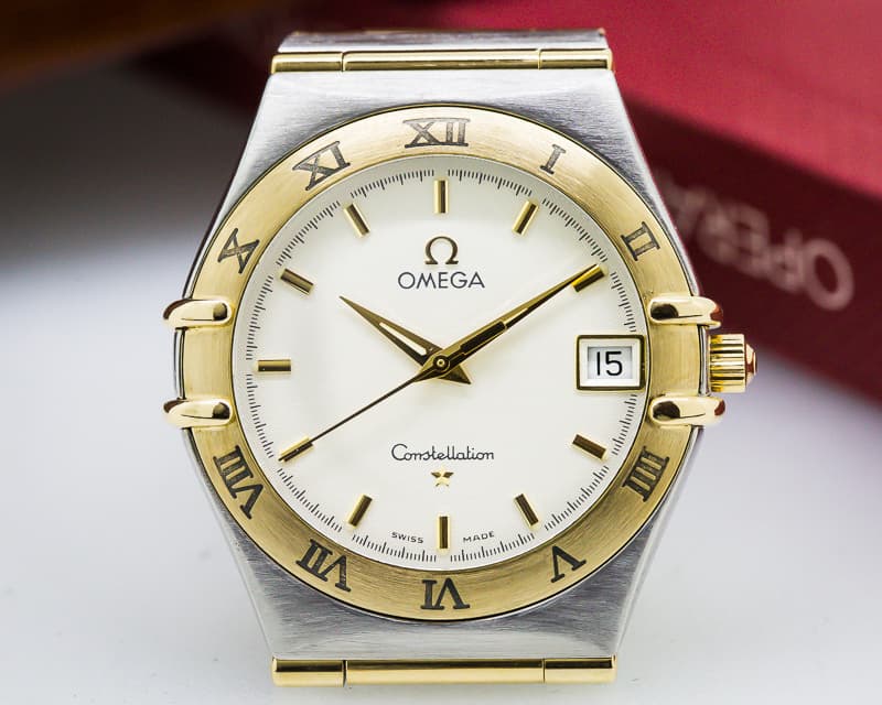 Omega Constellation Quartz SS / 18K 33MM