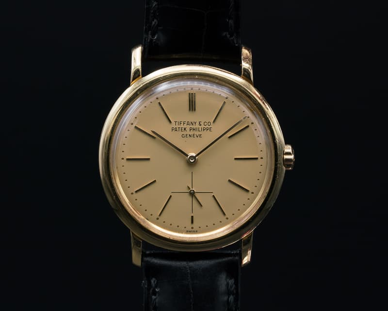 Patek Philippe Vintage Automatic 18K / Champagne TIFFANY & CO Dial