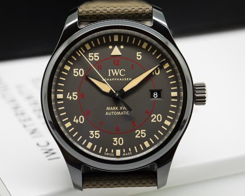 IWC TOP GUN Miramar Mark XVIII Ceramic / Anthracite Dial UNWORN