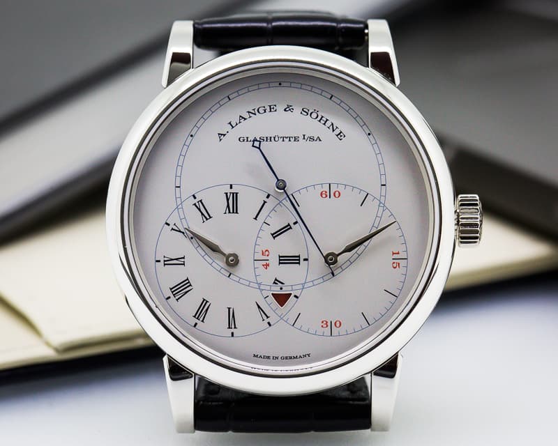 A. Lange and Sohne Richard Lange JUMPING SECONDS Platinum Limited UNWORN