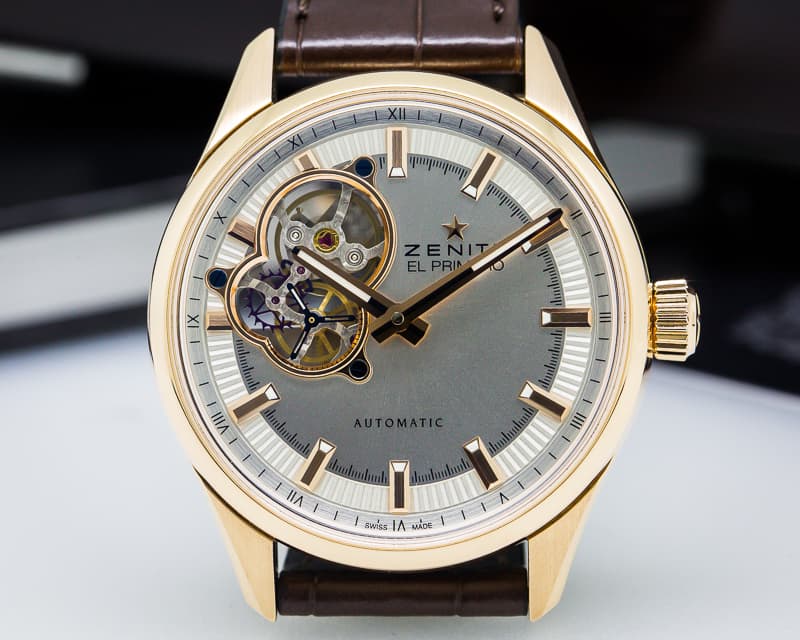 Zenith El Primero Synopsis Rose Gold / Leather