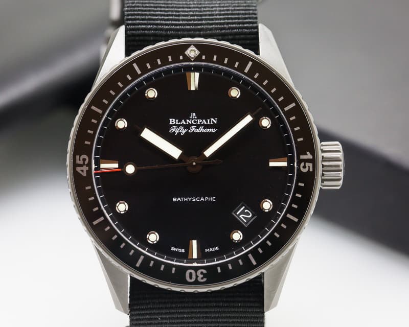 Blancpain Fifty Fathoms Bathyscaphe Automatic Ceramicised Titanium