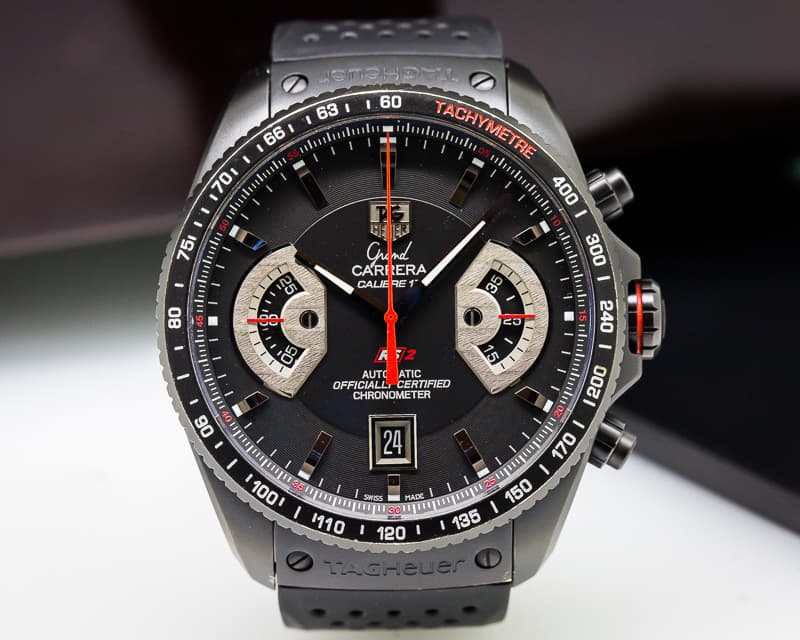 TAG Heuer Grand Carrera Chronograph Caliber 17 PVD Titanium