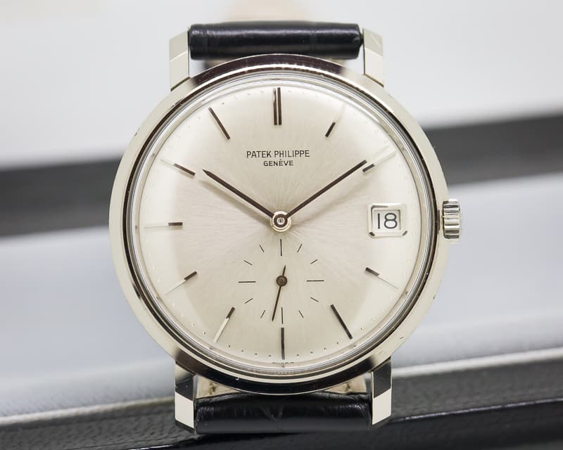Patek Philippe Vintage Calatrava 3445 Automatic 18K White Gold 'NEW OLD STOCK'