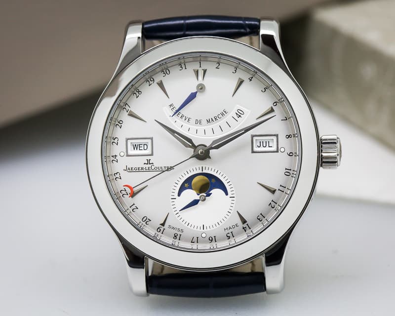 Jaeger LeCoultre Master Calendar SS Silver Dial