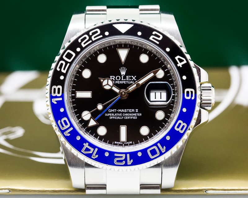 Rolex GMT Master II Ceramic Black & Blue "Batman" SS