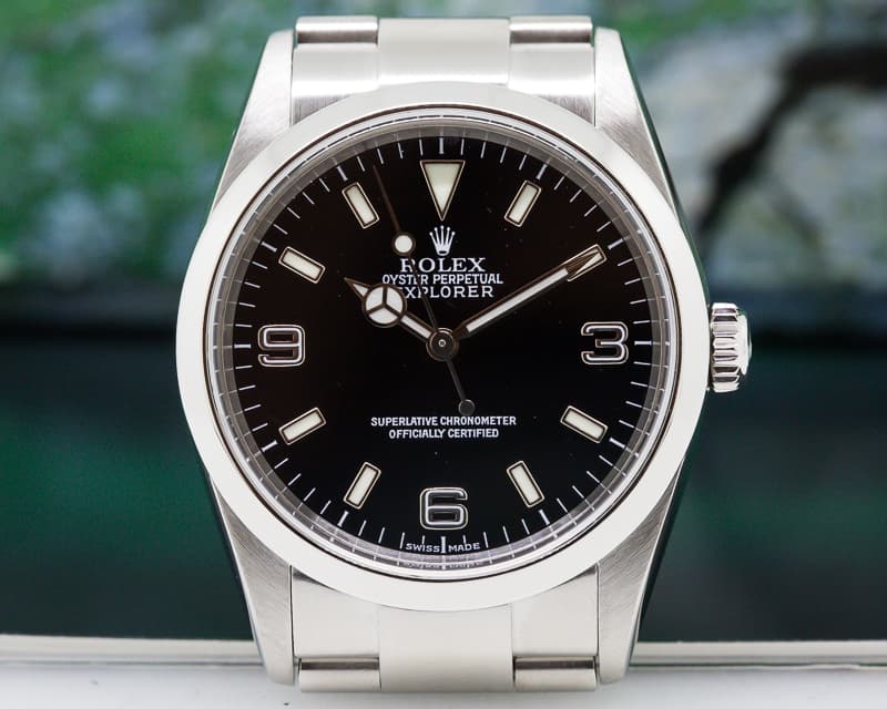 Rolex Explorer I 36MM SS FULL SET