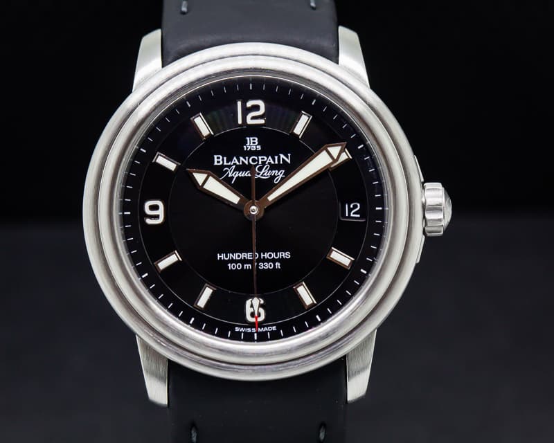 Blancpain Leman Aqualung Ultra Slim Automatic SS / Strap