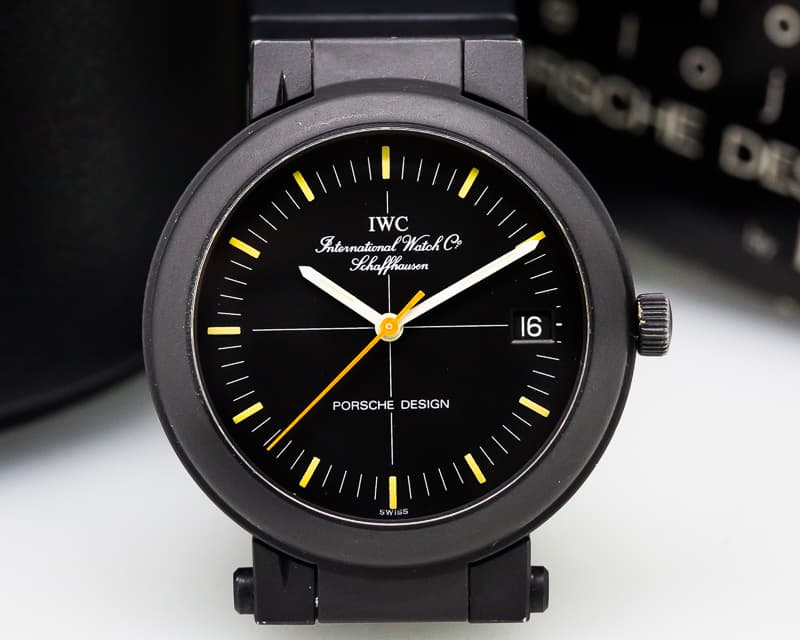 IWC Porsche Design PVD Aluminum Compass Watch