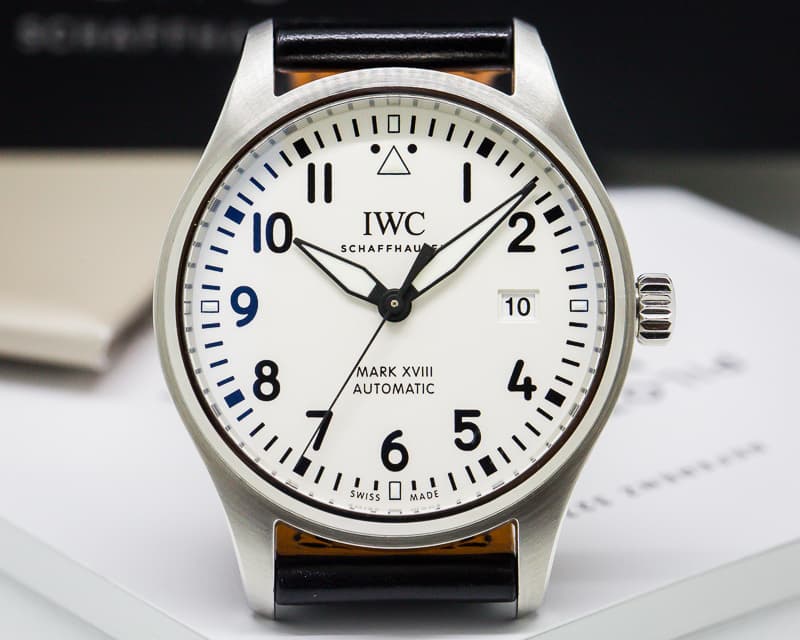 IWC Mark XVIII Silver Dial SS