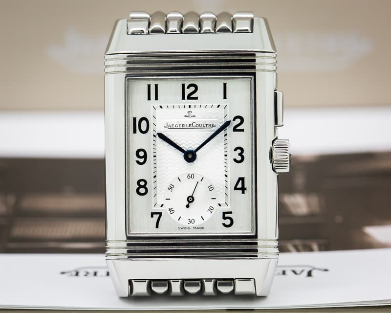 Jaeger LeCoultre Reverso Duo Night / Day Manual Wind SS / SS