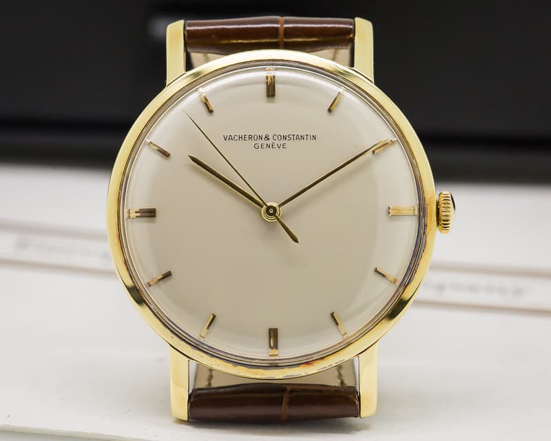 Vacheron Constantin Vintage Manual Wind Oversize 37MM Yellow Gold