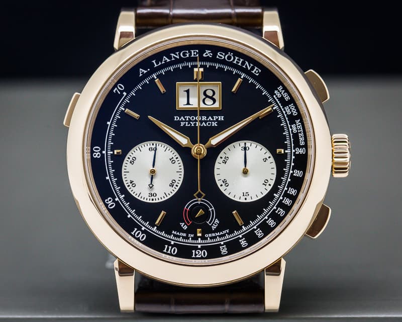 A. Lange and Sohne Datograph Up / Down 18k Rose Gold