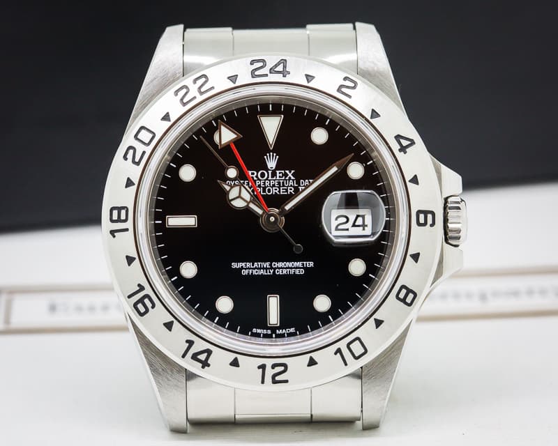 Rolex Explorer II SS Black Dial