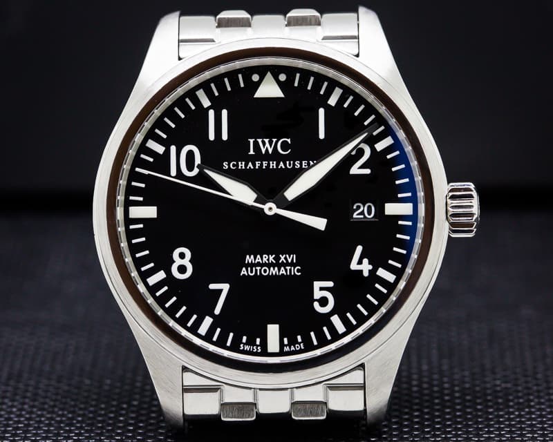 IWC Mark XVI Black Dial SS / SS