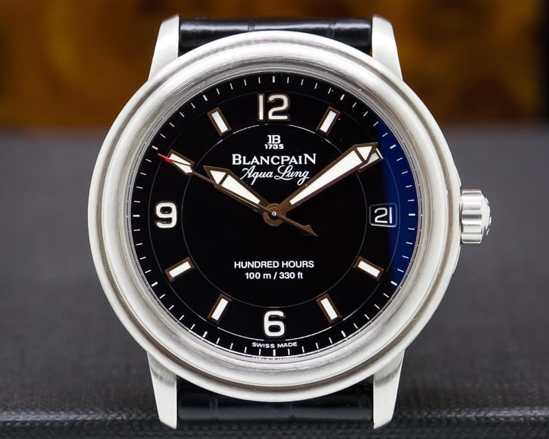 Blancpain Leman Aqualung Ultra Slim Automatic SS