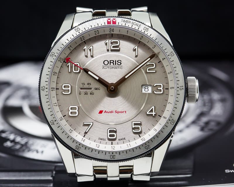 Oris Artix GT GMT Silver Dial SS