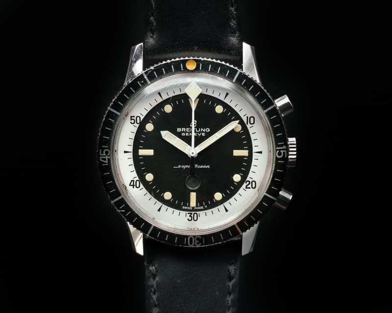 Breitling Vintage Breitling SuperOcean "Slow Counter" Chronograph RARE