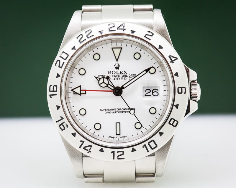 Rolex Explorer II White Dial