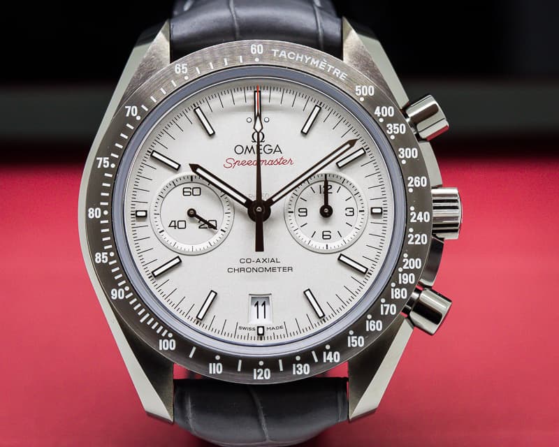 Omega Grey Side of the Moon Ceramic Deployant UNWORN