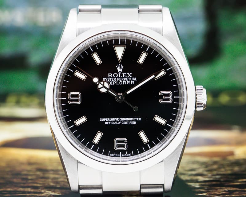 Rolex Explorer I 36MM SS FULL SET