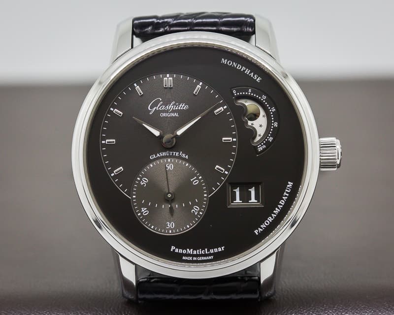 Glashutte Original PanoMatic Lunar SS Grey Dial