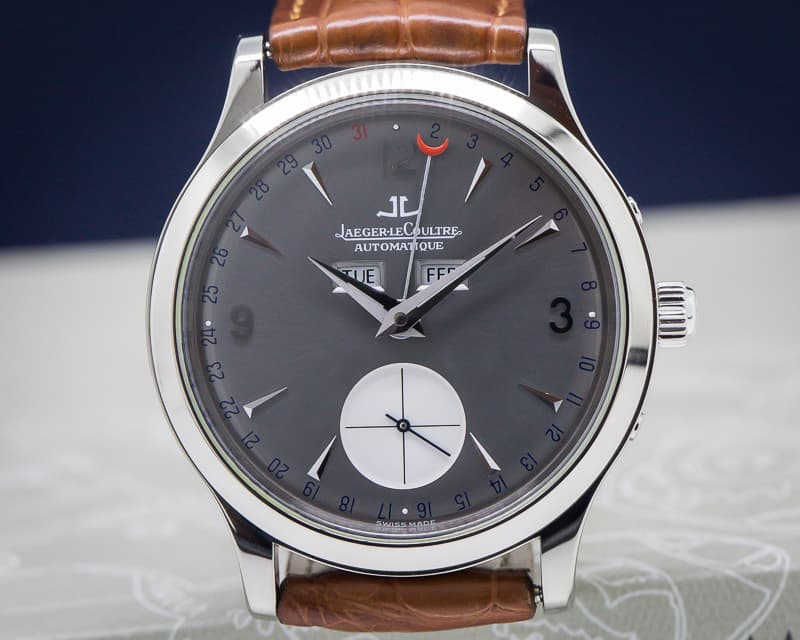 Jaeger LeCoultre Master Control Triple Calendar 18k White Gold