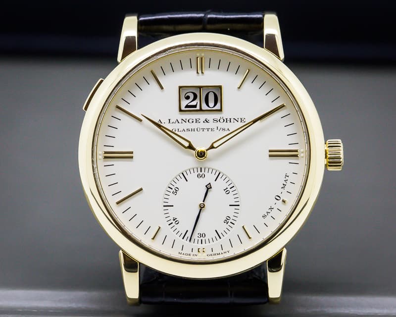 A. Lange and Sohne Langematik Big Date 18K Yellow Gold