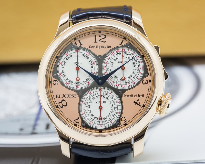 F. P. Journe Centigraphe Souverain 18K Rose Gold / Deployment