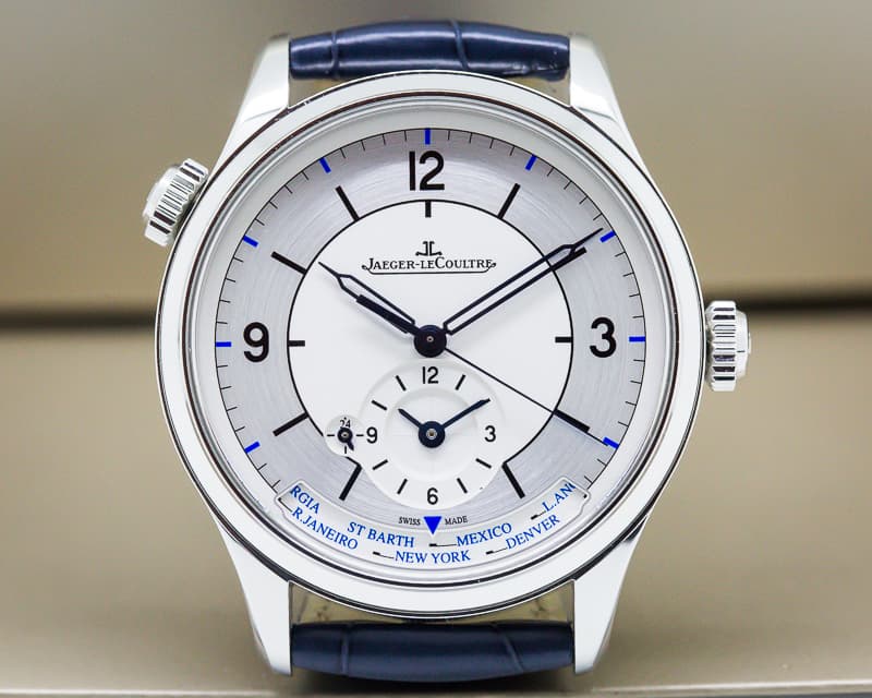 Jaeger LeCoultre Master Geographic SS SECTOR DIAL 39MM