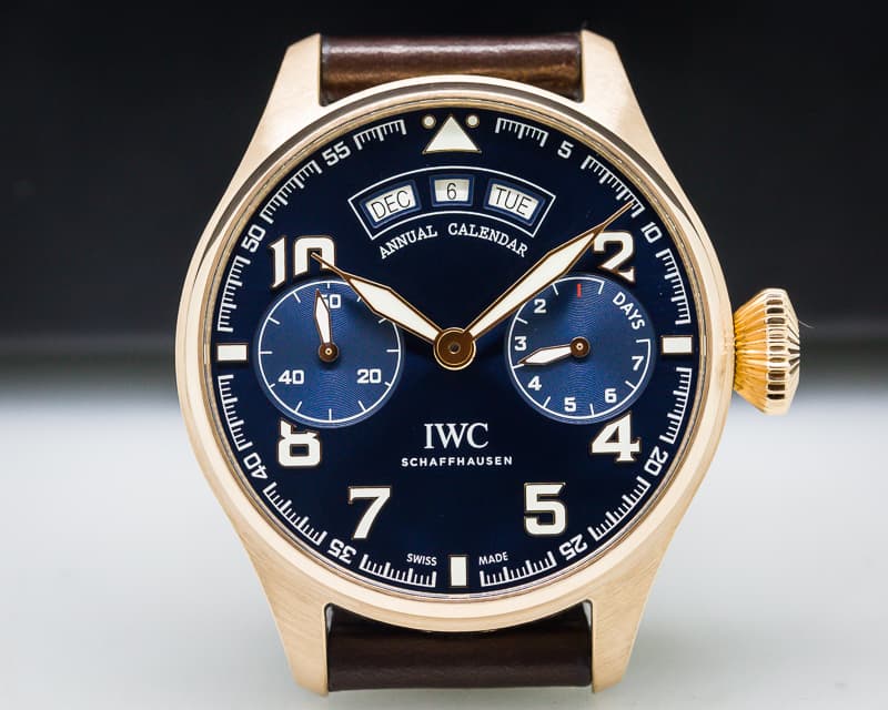 IWC Big Pilot Annual Calendar Edition "Le Petite Prince" 18k Rose Gold