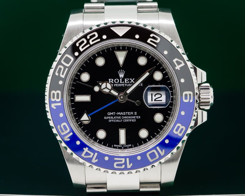 Rolex GMT Master II Ceramic Black & Blue SS