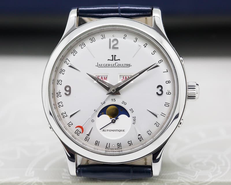 Jaeger LeCoultre Master Moon SS Silver Dial