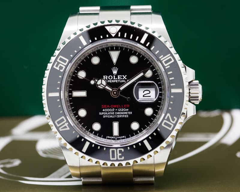 Rolex Sea Dweller RED 43MM 50th Anniversary SS