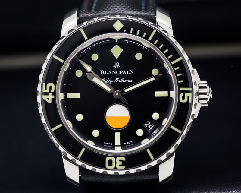 Blancpain Tribute to Fifty Fathoms Mil-Spec SS LIMITED UNWORN