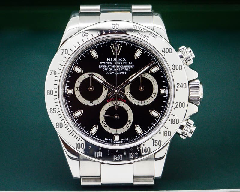 Rolex Daytona Black Dial SS / SS
