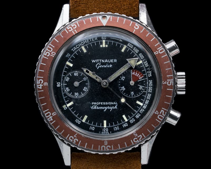 Wittnauer Vintage Professional Chronograph SS / SS